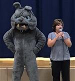 Mrs. Kromer and Bulldog Picture 